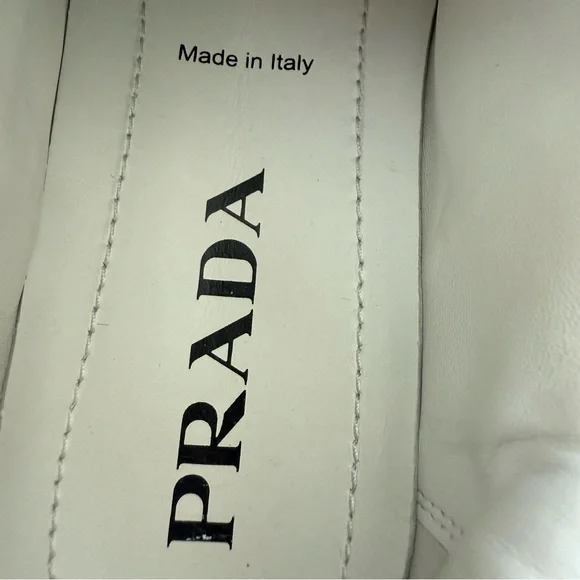 Prada women platform sneakers size 38.5 EU Authentic Retail 1350$ - Picture 7 of 8